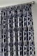 image 3 of Scandi Pencil Pleat Taped Lined Curtains - 229cm x 229cm - Navy/Silver