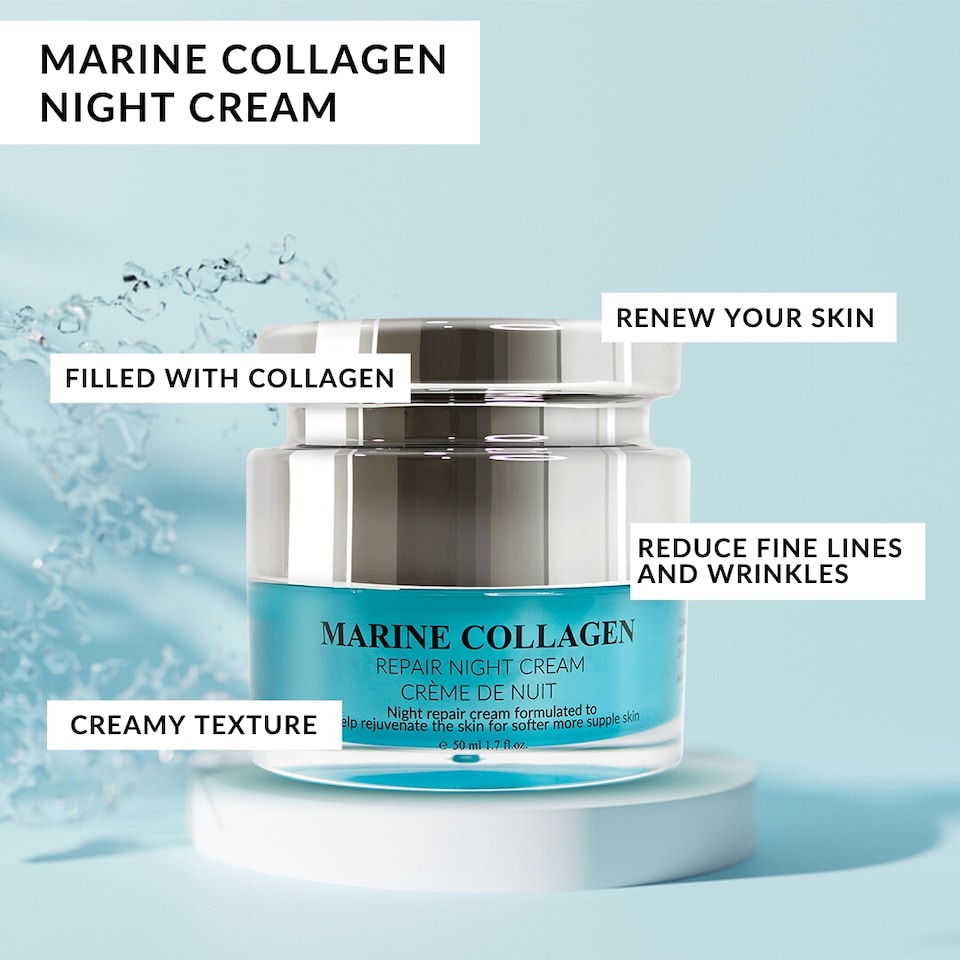 image 1 of Erth Skin London Marine Collagen Night Cream 50ml