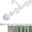White (Ball Finials)