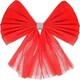 image 3 of Red Door Bow – Decorative Bow for Christmas, Weddings, and Seasonal Décor