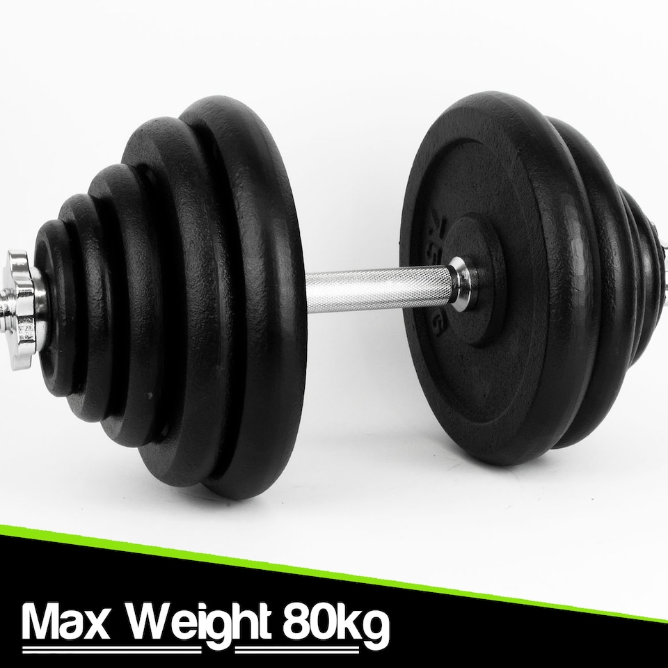 image 1 of Komodo 18 Inch Spinlock Dumbbell Bars