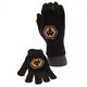 image 1 of Wolverhampton Wanderers FC Knitted Gloves Black