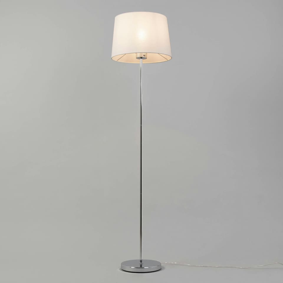 image 1 of BHS Mira Touch Floor Lamp | Cream | Natural | 1