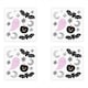 image 3 of Celestial Halloween Decorative Adhesive Wall Stickers - Pack of 14