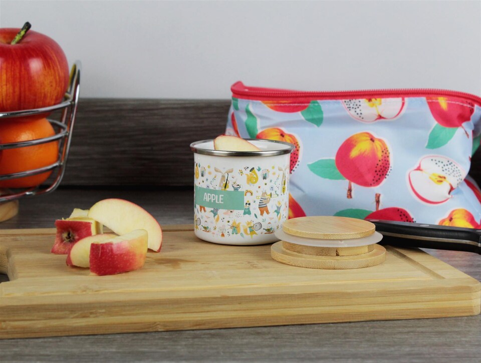 image 1 of Musical Animals Childrens Mini Snack Pot - Yoghurt