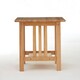 image 3 of Interiors by Premier Contemporary Square Side Table, Solid Wood Side Table, Modern Wood Nightstand, Wooden Bedside Table