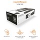 image 6 of Touchguard Black Nitrile Gloves - Box of 100x Black | Large