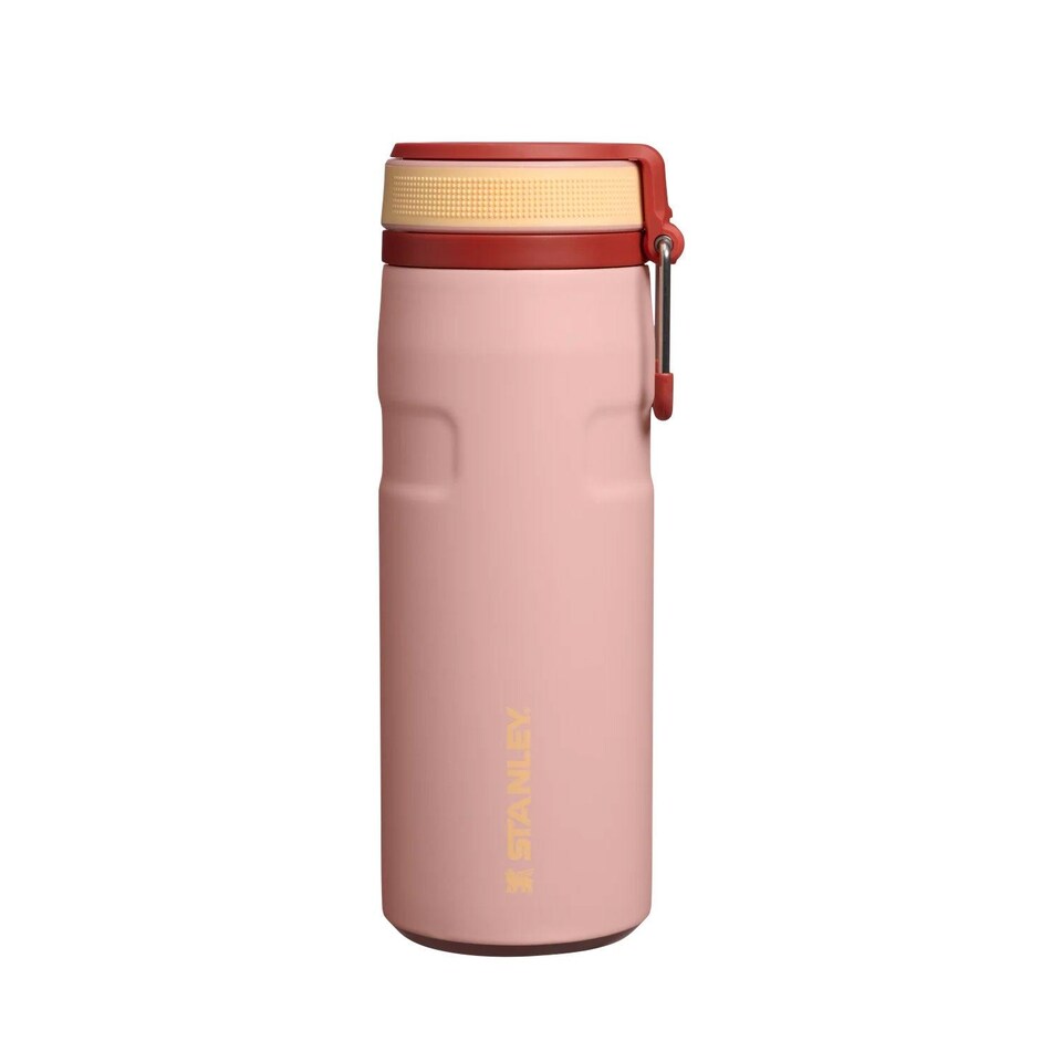 image 1 of Stanley The IceFlow™ Bottle Twist Flip Bottle 0.47L Peach Rose