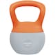 image 1 of SPORTNOW Soft Kettlebell, 6kg Kettle Bell with Non-Slip Handle for Home Gym Weight Lifting and Strength Training, Orange and Grey