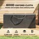 image 3 of Outsunny 720 L Garden Furniture Cushion Storage Bag, 600D Oxford Fabric