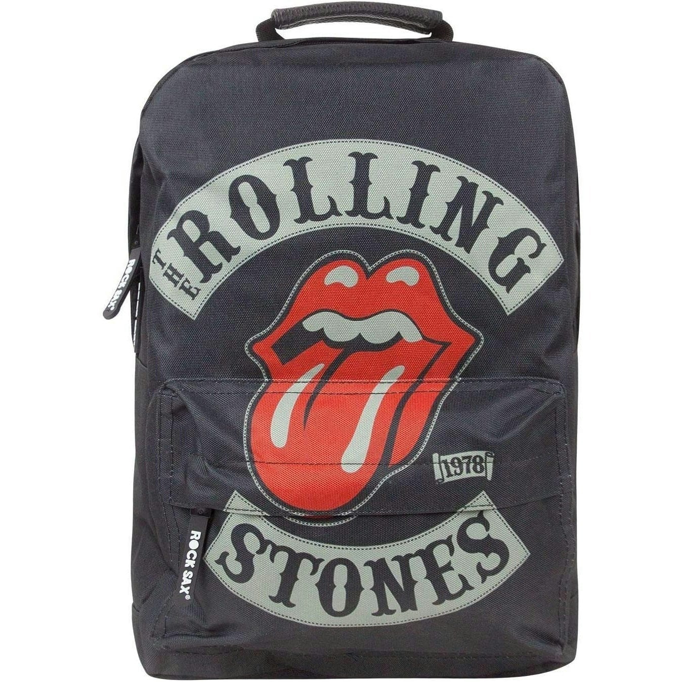 Rock Sax 1978 Tour The Rolling Stones Backpack - Black/Red - One Size