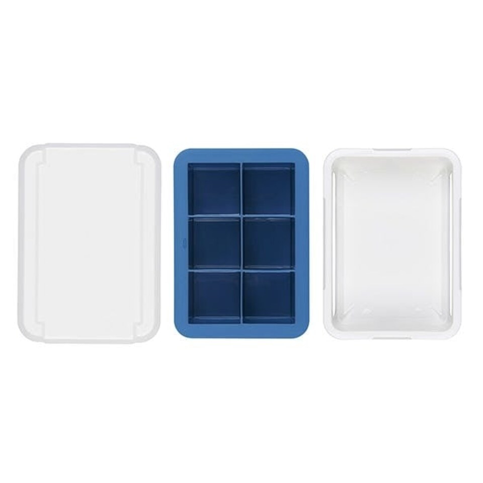 image 1 of OXO Good Grips Covered Silicone Large Cubes Ice Cube Tray