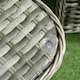 image 6 of Outsunny 4 PCS Rattan Garden Furniture, Padded Cushions Conversation Sofa Set
