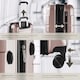 image 3 of Suitcase Luggage Set - L, M and S sizes, ABS plastic, swivel wheels, combination lock | Gold | rose gold | 1
