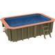 image 2 of Plastica Wooden Exercise Pool Package with Argonaut/Endurance Filtration With TILEBAND