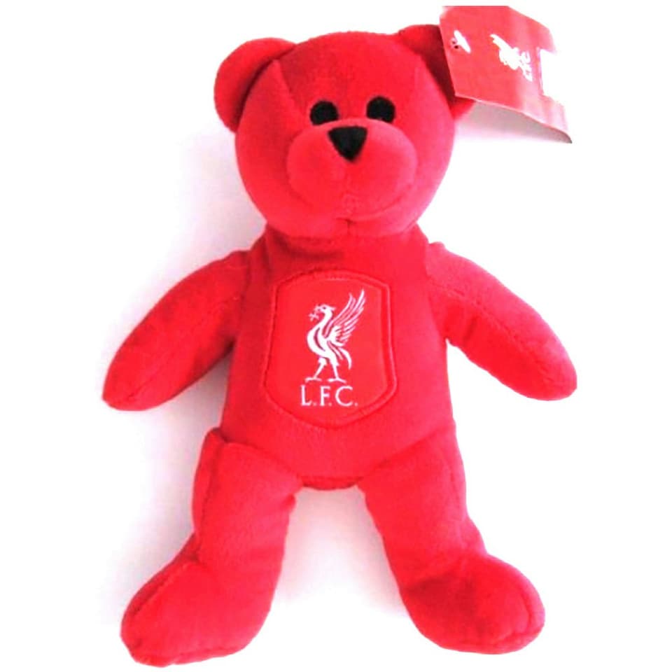 image 1 of Liverpool FC Mini Bear Plush Toy - Red - 20cm