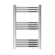 image 1 of Straight Heated Towel Rail Radiator, 219W, 500 x 700mm, Chrome | Silver | Chrome