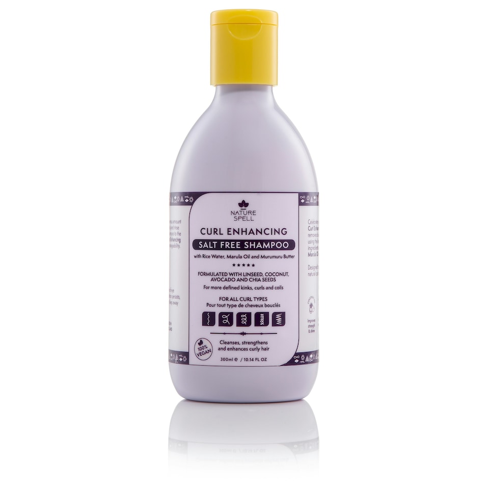 image 1 of Nature Spell Curl Enhancing Salt Free Shampoo