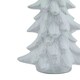 image 3 of Medium Snowy Fir Tree - Resin - L12 x W17 x H29 cm - White