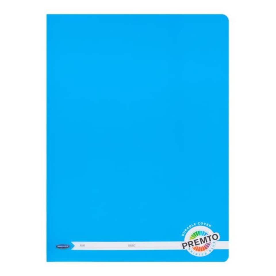 image 1 of A4 120 Pages Printer Blue Durable Cover Manuscript Book by Premto