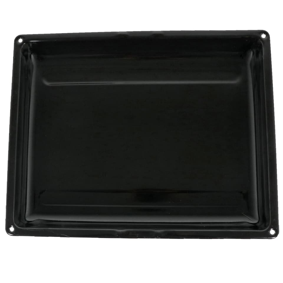 image 1 of SPARES2GO Small Baking Roasting Tray Grill Pan for Oven Cooker (355mm x 280mm)