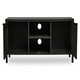 image 2 of Sherman Black Wood Media Unit