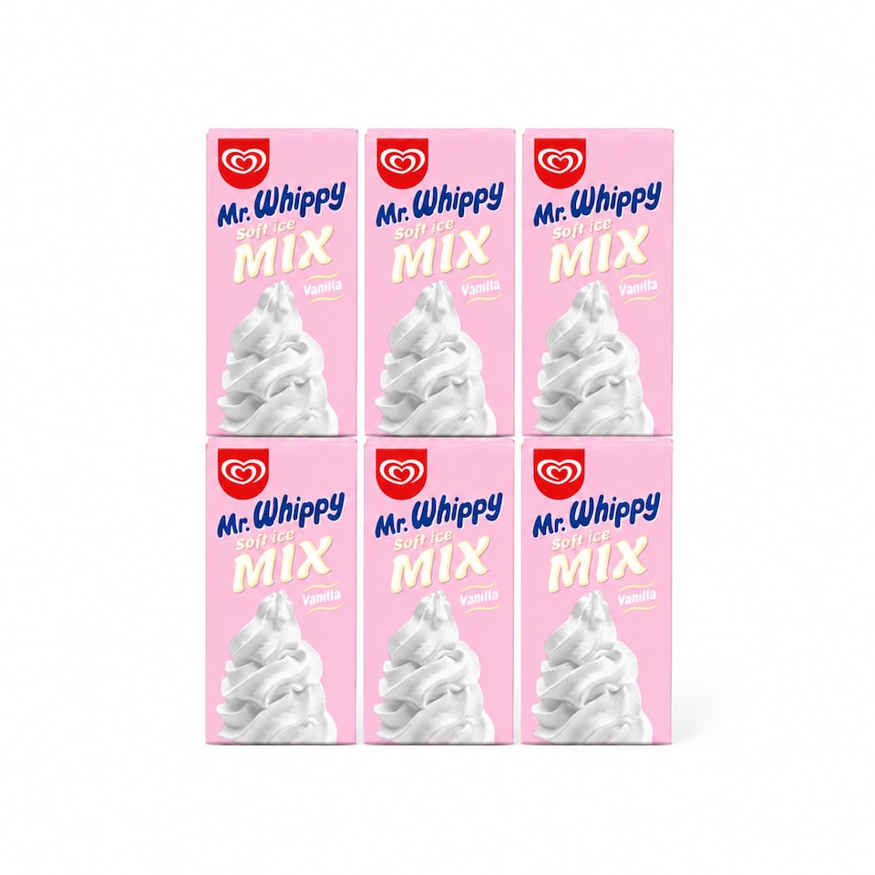 image 1 of Cooks Professional Digital Soft Serve Ice Cream Maker with 6 x 1L Mr Whippy Ice Cream Mix