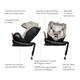 image 3 of Cosatto All in All Ultra iSize Car Seat - 360 Rotate Spin All Stage 0-36kg/0-12 Years (Silhouette)