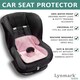 image 2 of Lynmark Potty Training Car Seat Protector Cover with Middle Buckle Hole | Pink | 1