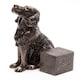 image 2 of Springer Spaniel Plant Pot Feet - Set of 3 Brown