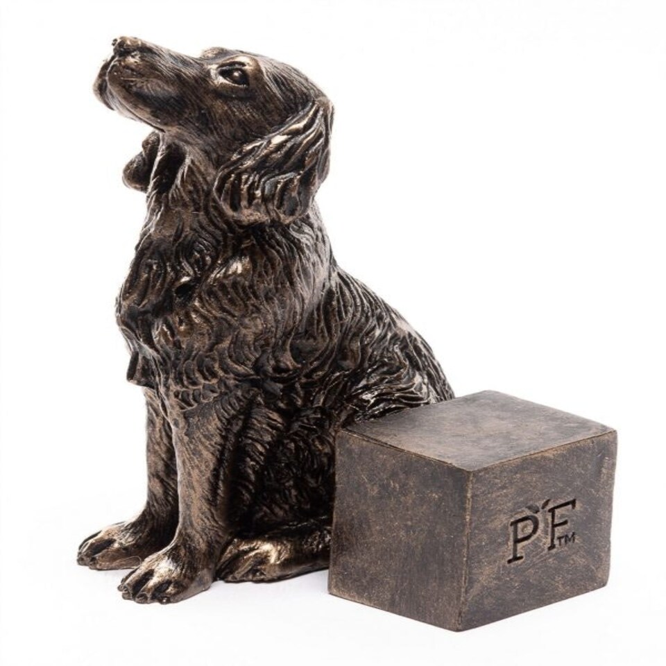 image 1 of Springer Spaniel Plant Pot Feet - Set of 3 Brown