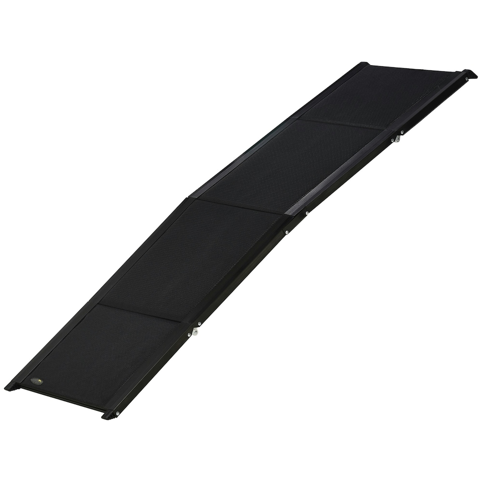 image 1 of PawHut Folding Dog Ramp for XL Dogs w/ Non-Slip Surface, Portable Car Pet Ramp