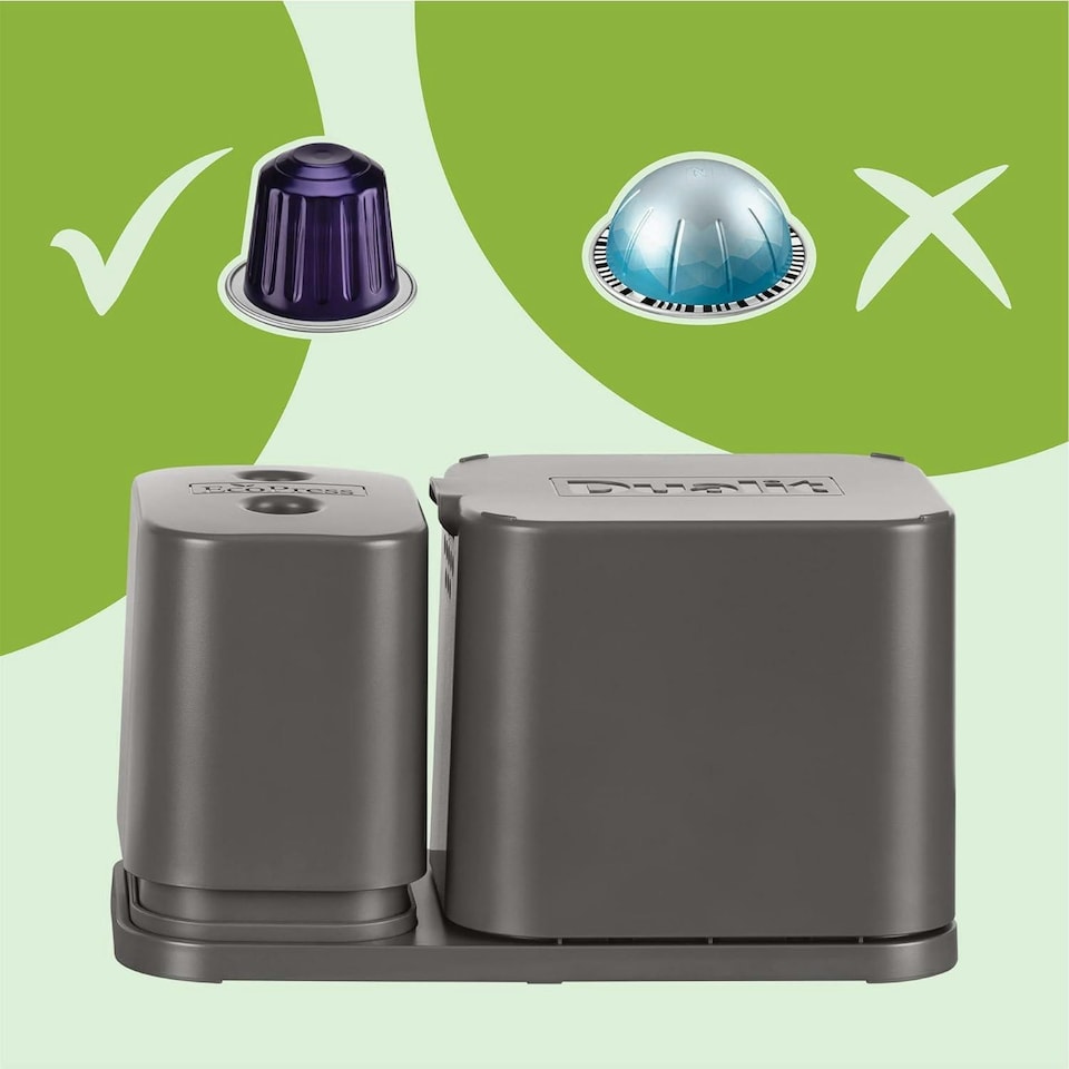 image 1 of Dualit EcoPress Duo Max Aluminium Coffee Capsule Recycling Tool