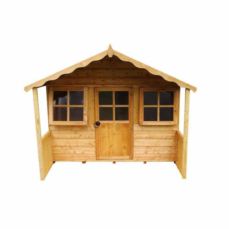 image 1 of Stork Playhouse Kid's Wendy House Brown