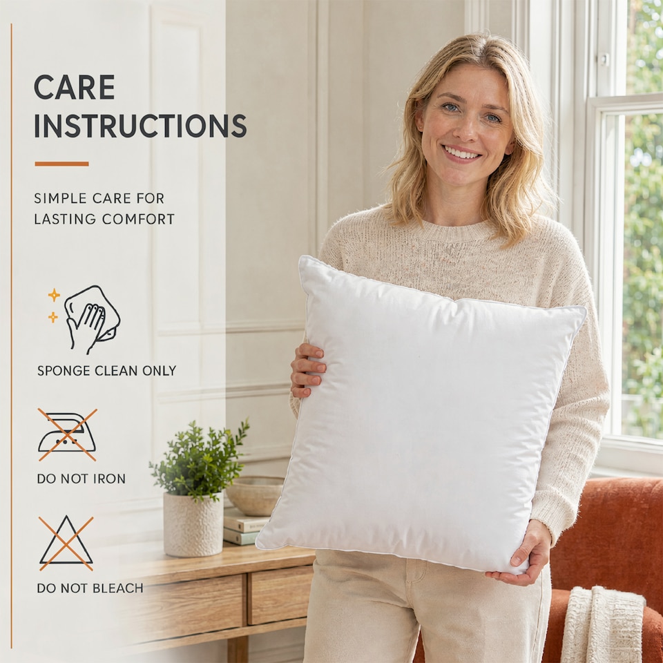image 1 of Premium Hollowfibre Cushion Inserts (Pack of 4)