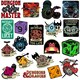image 3 of Dungeons & Dragons Deluxe Stickers (Pack of 50) - Multicoloured - One Size