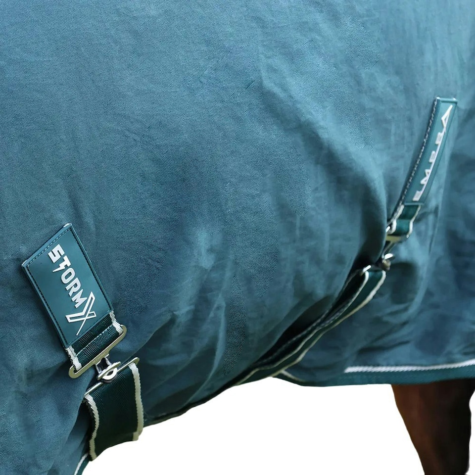 image 1 of StormX Empra Pima Standard-Neck Horse Summer Sheet - Teal - 6´ 6"