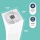 image 2 of DMD Smart Air Purifier with HEPA13 Filter Removes 99.97% Pollen, Dust, Mould, Bacteria, Viruses | White