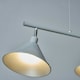 image 1 of ValueLights Brisner Matte Grey Pendant Light and E14 Golfball LED 4W Warm White 3000K Bulb