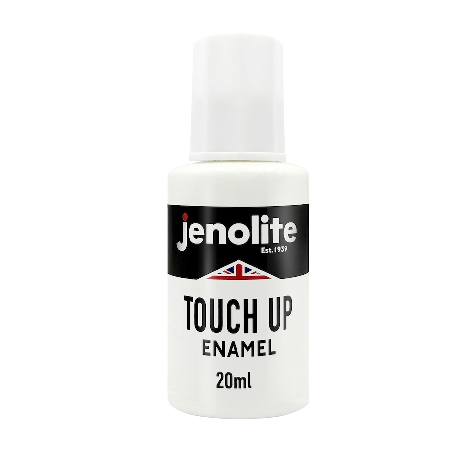 image 1 of Jenolite Enamel Touch Up Paint - White - 20ml