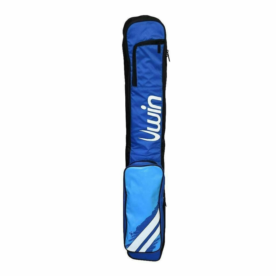 image 1 of Uwin Hockey Stick Bag - Royal Blue/Aqua Blue/Charcoal - One Size