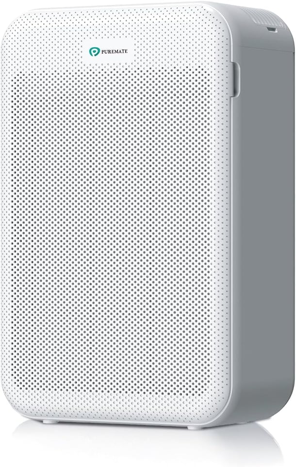 image 1 of PureMate Intelligent True HEPA Air Purifier with Advanced Air Quality Sensor