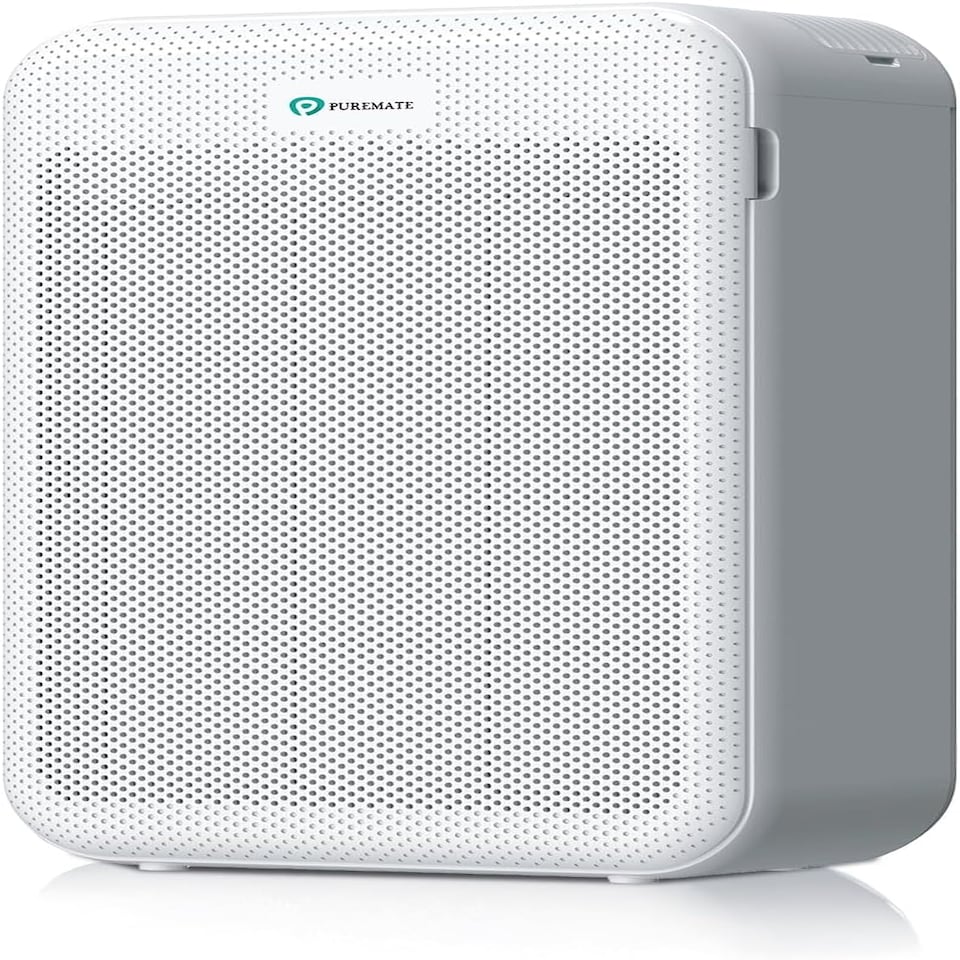 image 1 of PureMate Intelligent True HEPA Air Purifier with Advanced Air Quality Sensor