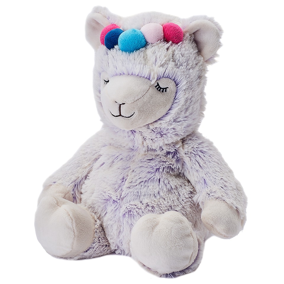 image 1 of Warmies Plush Marshmallow Llama  LARGE