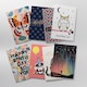 image 2 of Birthday Multipack Of 8 Cards Bold Contemporary Celebration Themes