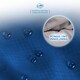 image 10 of SAIL Buddy Double Sleeping Bag with 2 Pillows - Extra Large 220x150cm, 250GSM, Water-Resistant