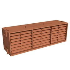 Manthorpe G930 Airbrick - Terracotta - 9 x 3in