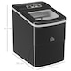 image 3 of HOMCOM Ice Maker 12kg/24H Production with Scoop Basket for Home Office Black