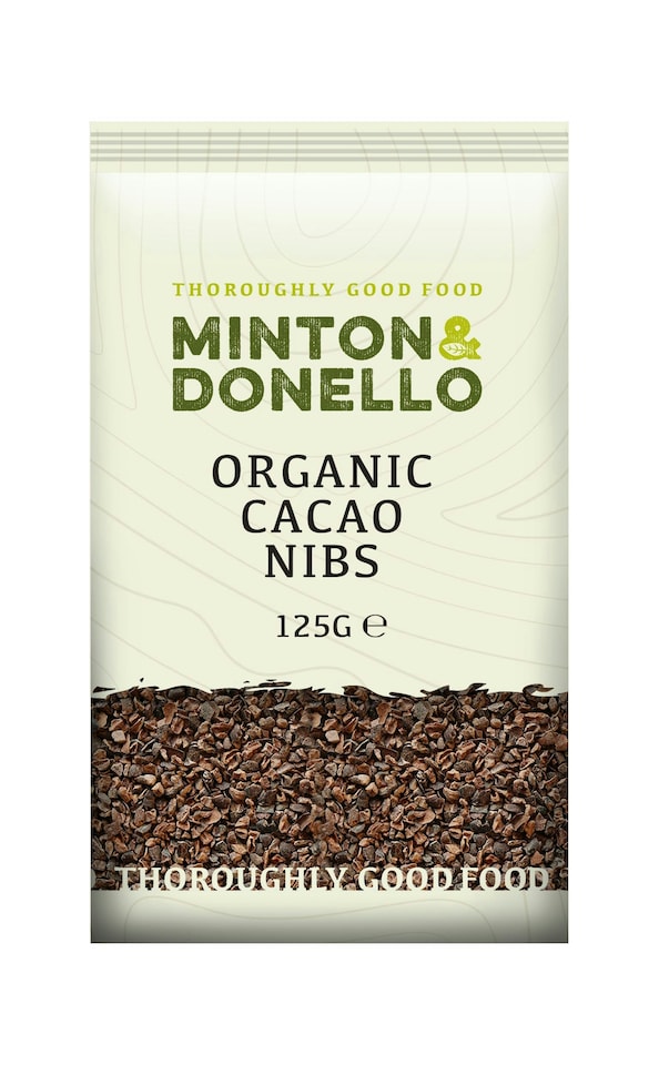 image 1 of Minton & Donello Organic Cacao Nibs 6 x 125g
