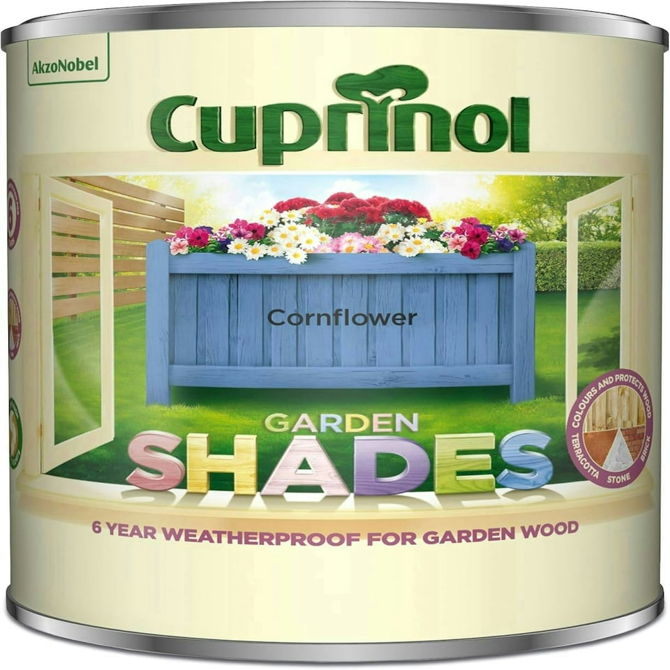 image 1 of Cuprinol Garden Shades 1L Cornflower